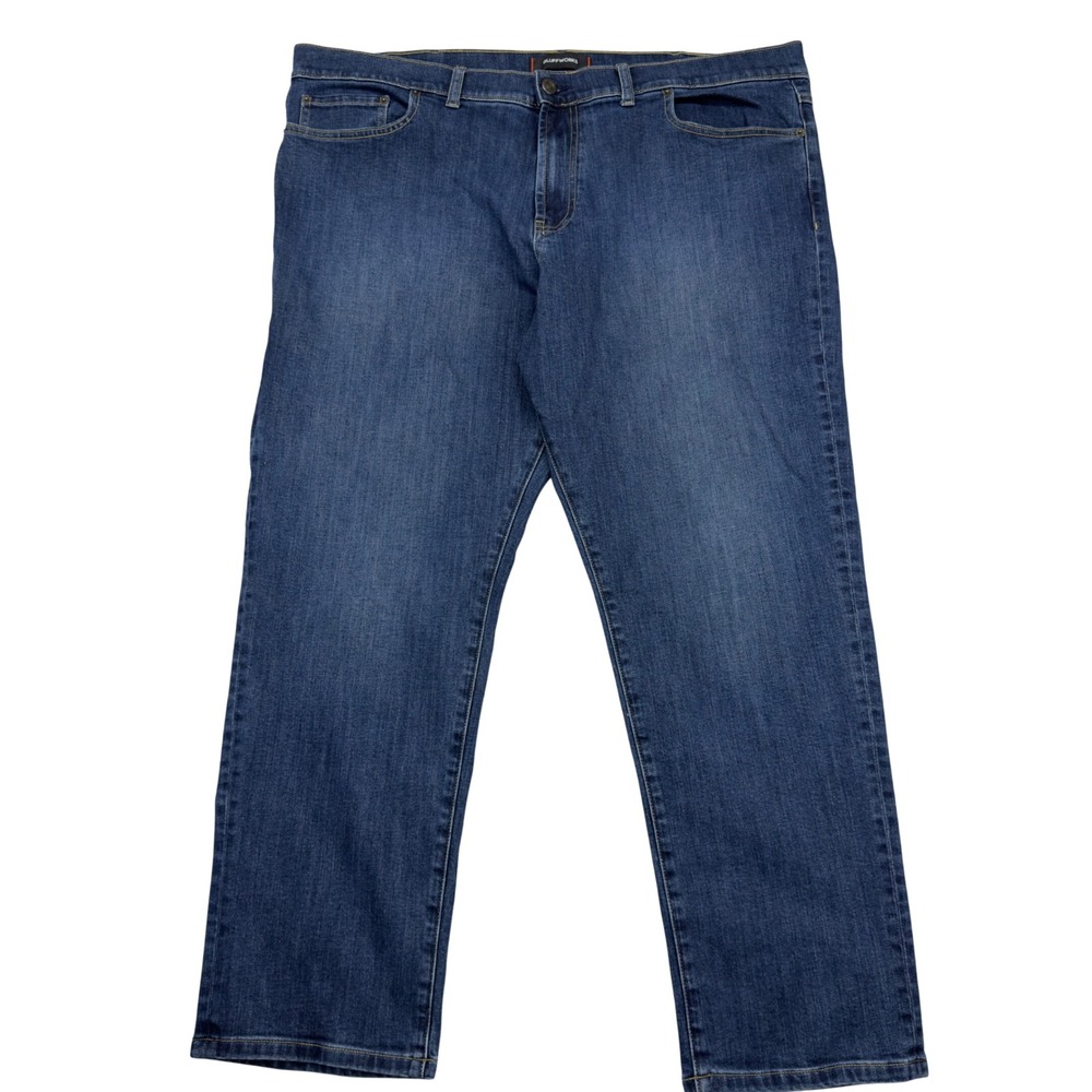 Bluffworks Departure 3.0 Jeans Mens 40x30 Blue Slim Fit Coolmax Travel Tech